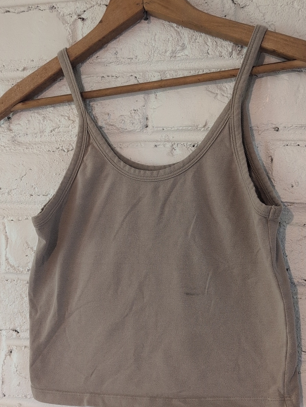 ARQ Women's Tank Top in Taupe Brown
